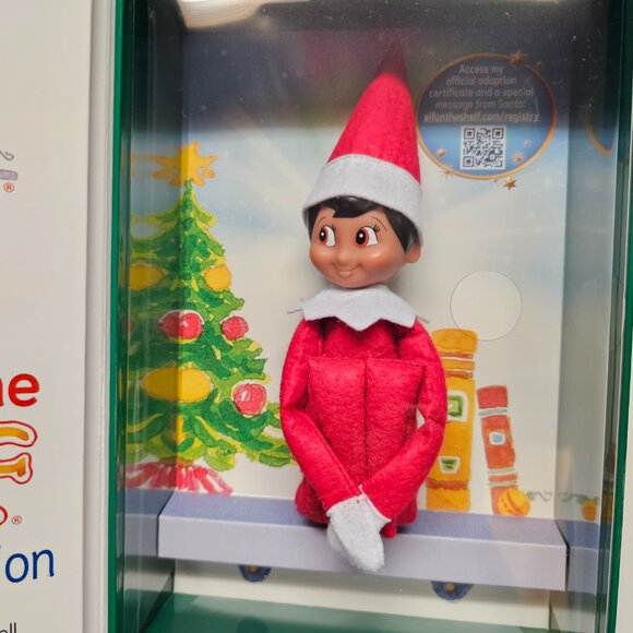 The Elf on the Shelf A Christmas Tradition Set Boy Plush Book Keepsake Box 2005 - Picture 13 of 14